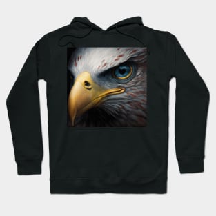 USA, Bald Eagle, America, American Flag, Hoodie